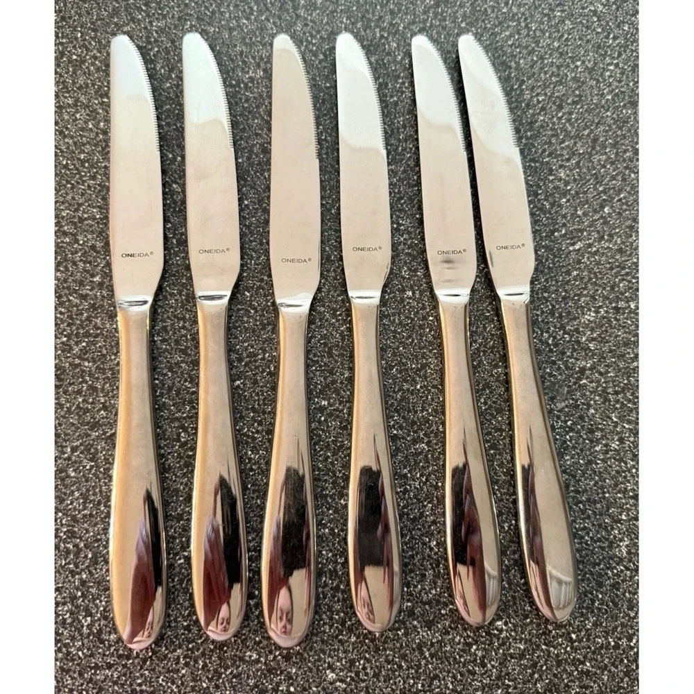 Oneida LUANN Stainless Steel Dinner knives‎ 9